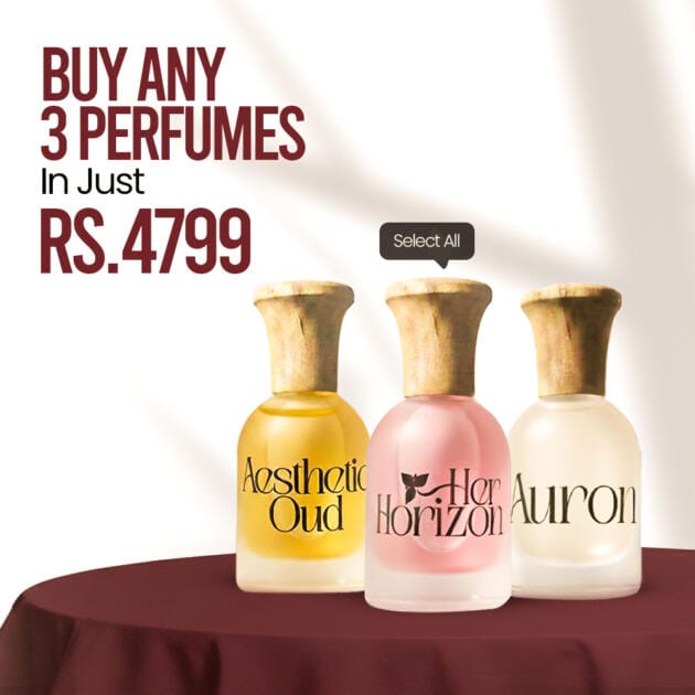 Buy Any 3 Perfumes- 4799 Deal